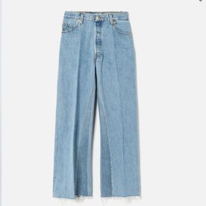 REDONE X Levi’s High Rise Wide Leg Crop